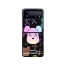 Kaws Off-White Galaxy Z Flip 4 5G 3 2 1 Case fashion monogram brand bear Sesame Street Cover Shookproof Protection Stylish Case for Samsung galaxy z flip 4 5G 2022