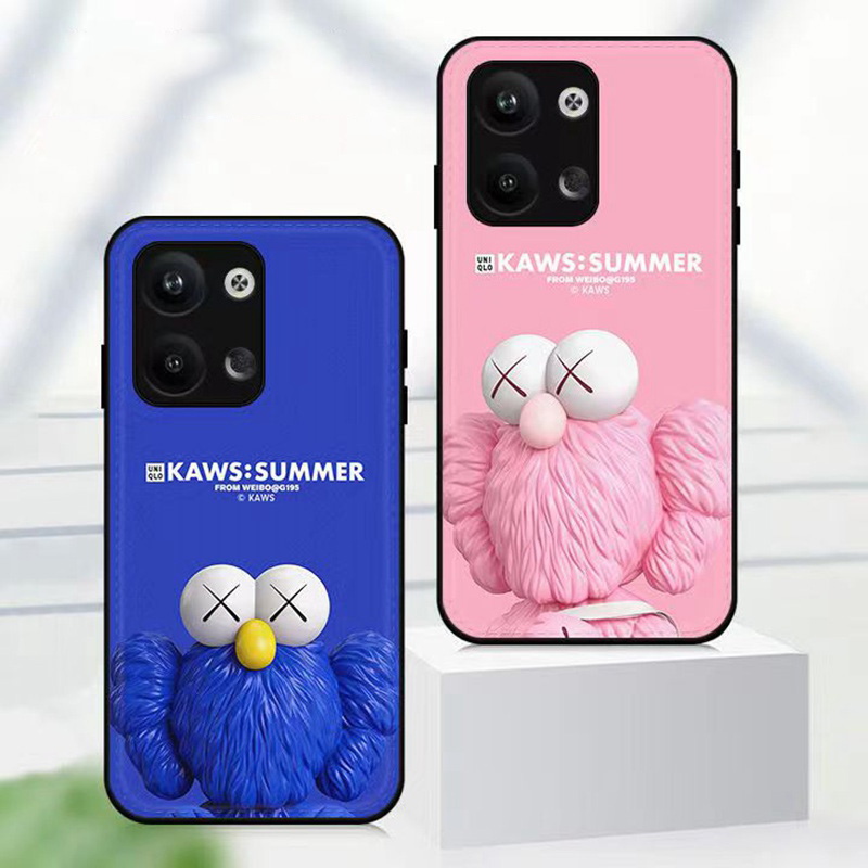 Kaws:Summer luxury monogram cute XX print brand case For iphone 14 Pro Max Plus se3 13 Mini 12 11 SE2 X Xr Xs 7 8 6 galaxy s23 + plus ultra a54 5g s22 + plus ultra a33 a53 a73 note20 cover 