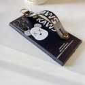Kaws luxury bear print handband stand ring monogram elegant hang case For Galaxy S23+Plus Ultra S22 S21 cover