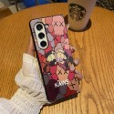 Kaws Luxury samsung z flip 5 4 fold6  Case Back Cover schutzhülleFashion Brand Full CoverLuxury designer samsung phone case hülle coque galaxy z flip fold 6 5 4 3 2original luxury fake case samsung  z flio 4 5  6 cover shell