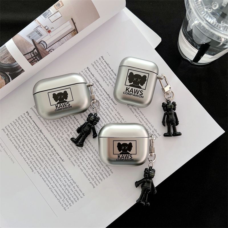 Kaws Charging Case  schutzhülle Replacement Compatible with AirPod 1st 2nd 3rd 4rd pro 2nd  Luxury Designer Airpods 4 pro2 4 3 2 Protective Case Cover hülle coque  AirPods4 Case Custodia Hulle Funda  airpods Waterproof Case Shock Proof Protective Cover 