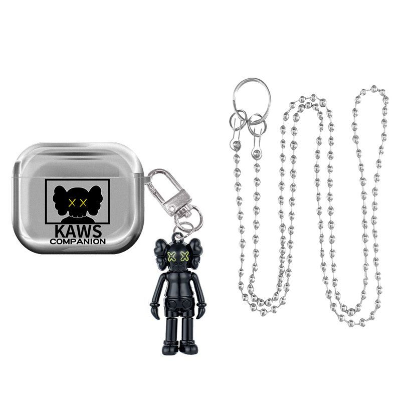 Kaws Wireless Charging Case for AirPods4 pro pro2 3 2  Charging Case  schutzhülle Replacement Compatible with Kaws AirPod 1st 2nd 3rd 4rd pro 2nd  Luxury Designer Airpods 4 pro2 4 3 2 Protective Case Cover hülle coque  AirPods4 Case Custodia Hulle Funda 