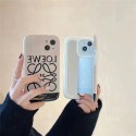 Loewe iPhone 14 pro max plus case mirrow 3D make up monogram luxury 13 12 11 designer cover shell for Women Girls