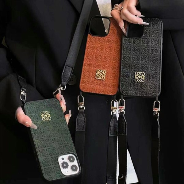 LOEWE Luxury designer iPhone 16 plus 15 pro max 16 15 14 case coque coverLuxury iPhone 16 15 Pro max 14 13 Case Back Cover coque  ledertascheFashion Brand Full Cover housseiphone 14 15 16 Custodia Hulle Funda