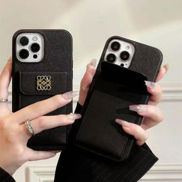 LOEWE Luxury designer iPhone 16 plus 15 pro max 16e 15 14 case coque coveriPhone13/14/15 16 Pro Max Wallet Flip Case Luxury Case Back Cover schutzhülleiphone 14 15 16 Custodia Hulle Funda 