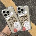 LOEWE Luxury iPhone 16e 15 Pro max 14 13 Case Back Cover coque ledertasche Shockproof Protective Designer iPhone 15 16 Case  Fashion Brand Full Cover housse iphone 14 15 16e Custodia Hulle Funda 