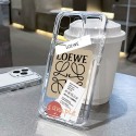 LOEWE Luxury iPhone 16e 15 Pro max 14 13 Case Back Cover coque ledertasche Shockproof Protective Designer iPhone 15 16 Case  Fashion Brand Full Cover housse iphone 14 15 16e Custodia Hulle Funda 