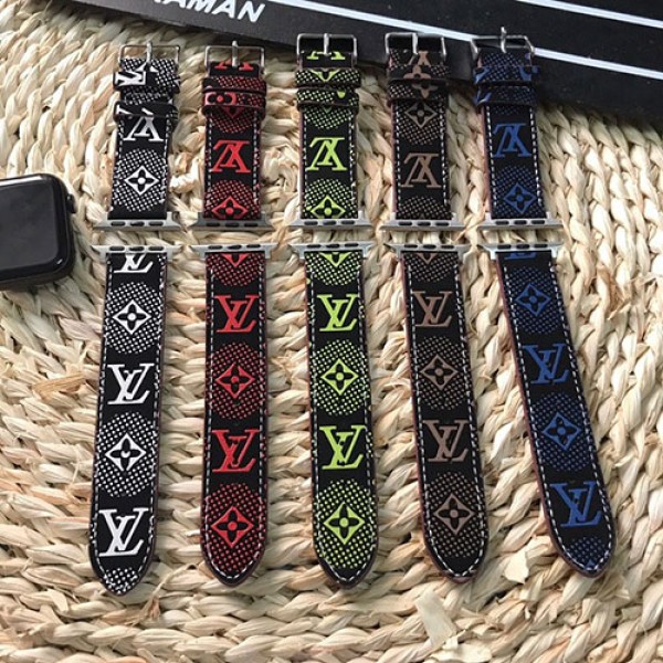 LOUIS VUITTON Wristbands Strap LV monogram leather Band for apple watch 8/7/se2/ultra/6/se/5/4/3/2/1 strap Rope bands