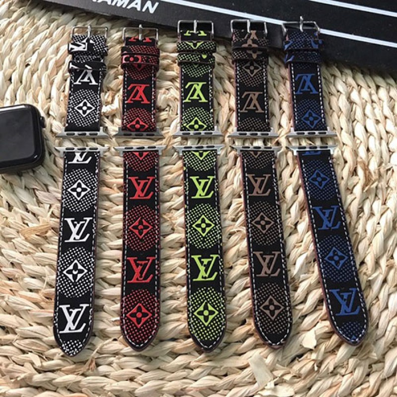 LOUIS VUITTON Wristbands Strap LV monogram leather Band for apple watch 8/7/se2/ultra/6/se/5/4/3/2/1 strap Rope bands