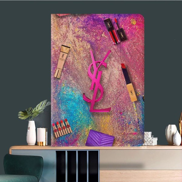 Lv Ysl dior chanel Burberry fendi gucci Goyard Rotating Smart Cover with Auto Wake and Sleepipad pro 12.9 11inch 2024 case leather back caseLuxury Case Back Cover schutzhülle