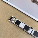 Lv Leather Apple Watch Band for Series10/9/8/7 Ultra2 49mm  Luxury Apple Watch Band Suitable for All Series  iWatch Band 38mm / 40mm / 41mm / 42mm / 44mm / 45mm/49mm  Inspired Apple Watch Band Series se2 10 9 8 7 