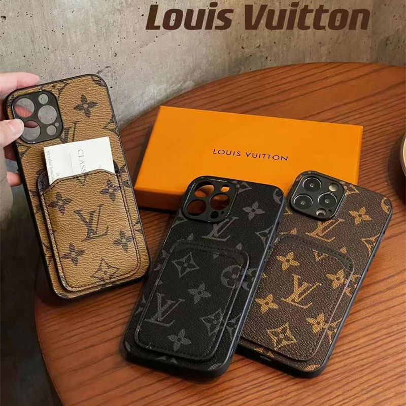 Louis Vuitton Luxury designer iPhone 16 plus 15 pro max 16 15 14 case coque cover Luxury iPhone 16 15 Pro max 14 13 Case Back Cover coque  ledertasche iPhone13/14/15 16 Pro Max Wallet Flip Case original luxury fake case iphone16 pro max