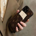 Louis Vuitton Luxury designer iPhone 16 plus 15 pro max 16 15 14 case coque cover Luxury iPhone 16 15 Pro max 14 13 Case Back Cover coque  ledertasche iPhone13/14/15 16 Pro Max Wallet Flip Case original luxury fake case iphone16 pro max