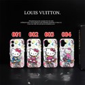 Lv iPhone 16/13/14/15 16 17 Pro Max Wallet Flip Case Hello Kitty original luxury fake case iphone16 pro max 17 14 15/15 16 plus pro max shell Luxury Case Back Cover schutzhülle Louis Vuitton iphone 17plus 14 15 16e Custodia Hulle Funda 