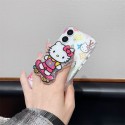 Lv iPhone 16/13/14/15 16 17 Pro Max Wallet Flip Case Hello Kitty original luxury fake case iphone16 pro max 17 14 15/15 16 plus pro max shell Luxury Case Back Cover schutzhülle Louis Vuitton iphone 17plus 14 15 16e Custodia Hulle Funda 
