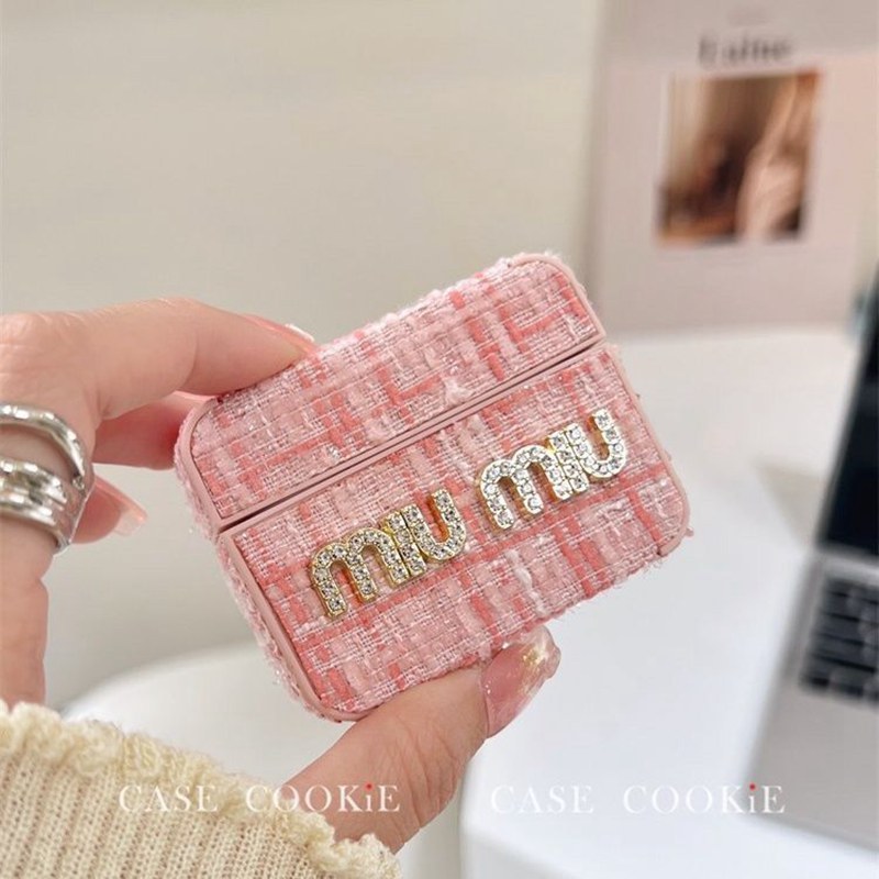 MiuMiu Wireless Charging Case for AirPods 1 2 3 pro pro2Charging Case  schutzhülle Replacement Compatible with AirPod 1st 2nd 3rd pro 2ndAirPods Case Custodia Hulle FundaWireless Charging Airpods pro 2 3 1 Earbuds Case Cover Skin Shell