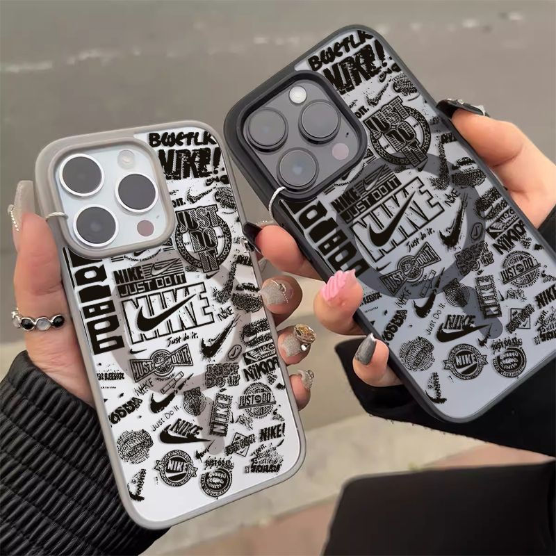 Nike Luxury designer iPhone 16 plus 15 pro max 16e 15 14 case coque cover Fashion Brand Full Cover housseLuxury Case Back Cover schutzhülle iphone 14 15 16e Custodia Hulle Funda 