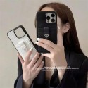 Prada Luxury iPhone 16e 15 Pro max 14 13 Case Back Cover coque ledertasche iPhone 16e/13/14/15 16 Pro Max Wallet Flip Case original luxury fake case iphone16 pro max 14 15/15 16 plus pro max shell  Fashion Brand Full Cover housse