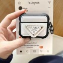 Prada Charging Case schutzhülle Replacement Compatible with AirPod 1st 2nd 3rd 4rd pro 2nd Prada Luxury Designer Prada Airpods 4 pro2 4 3 2 Protective Case Cover hülle coque Prada  AirPods4 Case Custodia Hulle Funda 