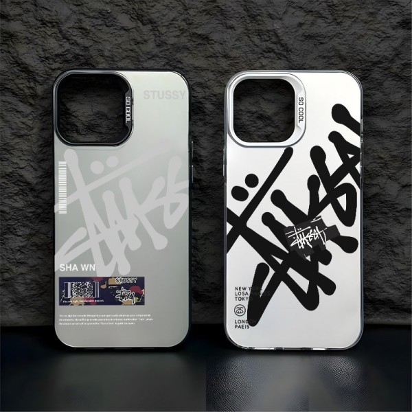 Stussy Samsung Galaxy S25 S24 Ultra  S23 Ultra iphone16 15 PRO case Luxury samsung s25 plus ultra s24 ultra s25 plus Case Back Cover shell schutzhülle Fashion Brand iphone 15 16 pro max Full Cover housse