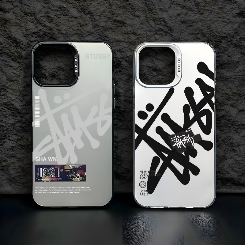 Stussy Samsung Galaxy S25 S24 Ultra  S23 Ultra iphone16 15 PRO case Luxury samsung s25 plus ultra s24 ultra s25 plus Case Back Cover shell schutzhülle Fashion Brand iphone 15 16 pro max Full Cover housse