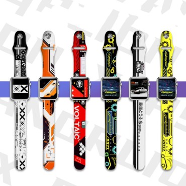 Supreme Nike Kaws Off-White Jordan luxury Apple Watch 8/7/se2/ultra/SE/6/5/4/3/2/1 band apple strap EVA NASA KOBE CURRY strap monogram wristbands rope silicon bands