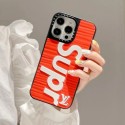 LV Supreme luxury monogram silicon cute case For iphone 14 Pro Max 13 12 11 cover 