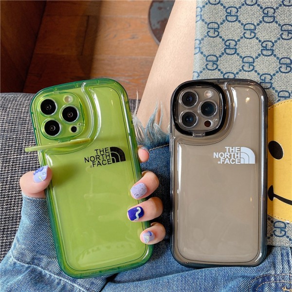 The North Face monogram clear case fashion luxury cover For iphone 14 Pro Max iphone se3 13 Mini Iphone 12 11 