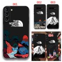 THE NORTH FACE Samsung GalaxyS24Ultra  S23 Ultra iphone 14 15 caseSamsungS24 S23 s21 Ultra Case hülle coquesamsung S24+s22 s23 iphone 15 14 13 12 CaseFashion Brand Full Cover housse