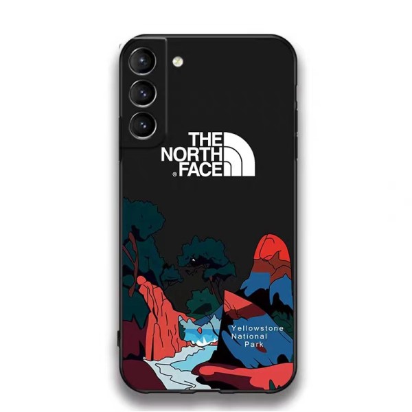 THE NORTH FACE Samsung GalaxyS24Ultra  S23 Ultra iphone 14 15 caseSamsungS24 S23 s21 Ultra Case hülle coquesamsung S24+s22 s23 iphone 15 14 13 12 CaseFashion Brand Full Cover housse
