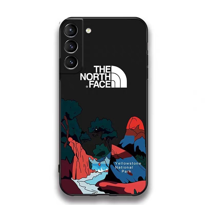 THE NORTH FACE Samsung GalaxyS24Ultra  S23 Ultra iphone 14 15 caseSamsungS24 S23 s21 Ultra Case hülle coquesamsung S24+s22 s23 iphone 15 14 13 12 CaseFashion Brand Full Cover housse