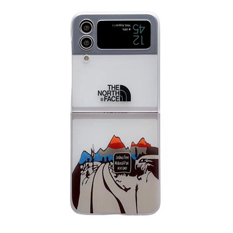 THE NORTH FACE Galaxy Z Flip 3 4 5 5G Case coque hulleLuxury Case Back Cover schutzhüllesamsung Case Custodia Hulle FundaLuxury samsung z flip 5 4 3 fold 4 5 phone case Case Back Cover schutzhülle