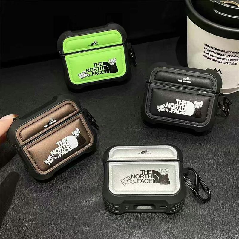 THE NORTH FACE Charging Case schutzhülle Replacement Compatible with AirPod 1st 2nd 3rd 4rd pro 2nd  Luxury Designer Airpods 4 pro2 4 3 2 Protective Case Cover hülle coque AirPods4 Case Custodia Hulle Funda  