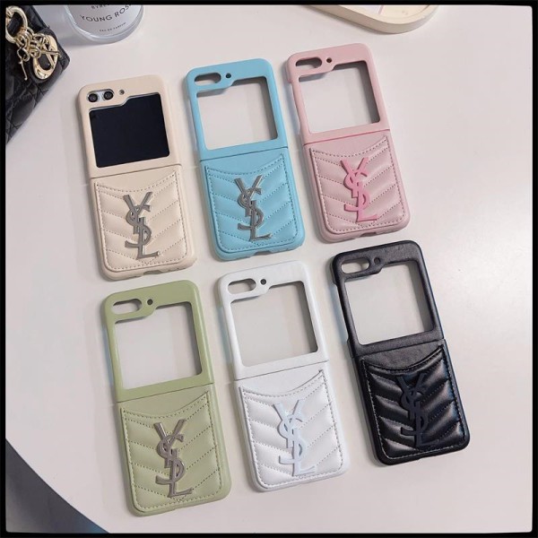 Ysl Galaxy Z Flip 3 4 5 6 5G Case coque hulleLuxury designer samsung phone case hülle coque galaxy z flip fold 6 5 4 3 2samsung  z flip 6 5 4 Case Custodia Hulle Fundaoriginal luxury fake case samsung  z flio 4 5  6 cover shell