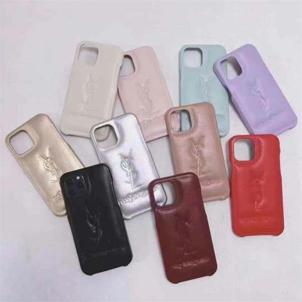 Ysl iPhone 16 pro/16 plus/15/14/13/12/11 PRO Max xr/xs case hülle Cover Luxury iPhone 16e 15 Pro max 14 13 Case Back Cover coque ledertasche Shockproof Protective Designer iPhone 15 16 Case  Fashion Brand Full Cover housse