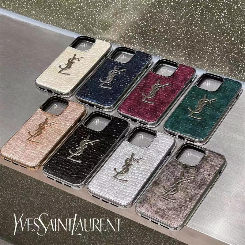 Ysl Luxury designer iPhone 16 plus 15 pro max 16e 15 14 case coque cover Luxury iPhone 16e 15 Pro max 14 13 Case Back Cover coque ledertasche Fashion Brand Full Cover housse Luxury Case Back Cover schutzhülle
