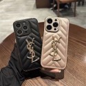 Ysl Luxury iPhone 17 16 15 Pro max 14 13 Case Back Cover coque ledertasche Shockproof Protective Designer iPhone 15 16 17Case Fashion Brand Full Cover housse iphone 17plus 14 15 16e Custodia Hulle Funda 