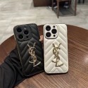 Ysl Luxury iPhone 17 16 15 Pro max 14 13 Case Back Cover coque ledertasche Shockproof Protective Designer iPhone 15 16 17Case Fashion Brand Full Cover housse iphone 17plus 14 15 16e Custodia Hulle Funda 