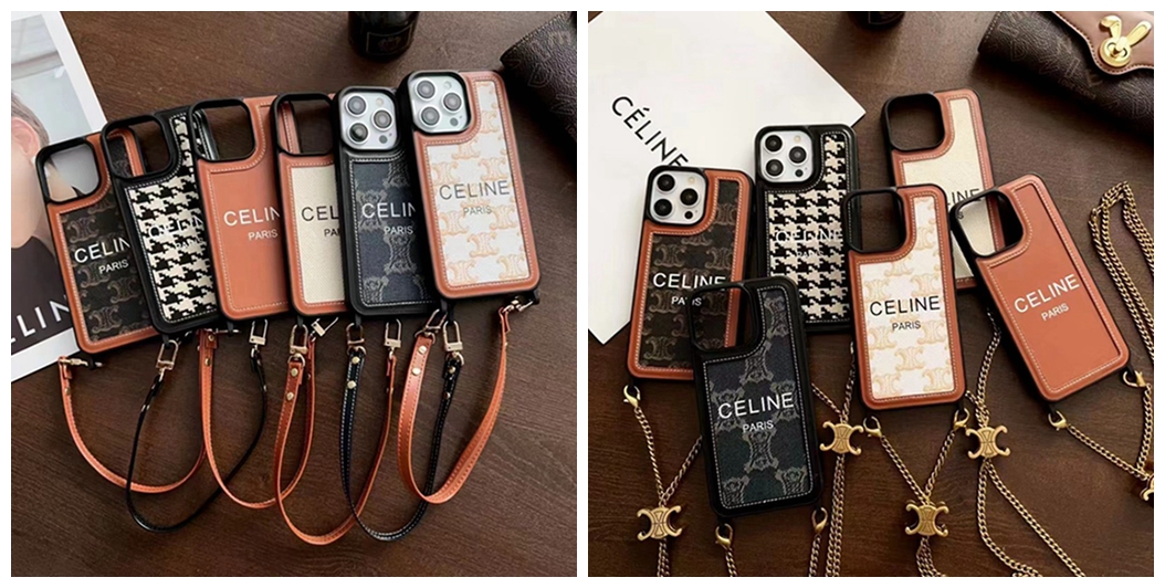 CELINE Luxury designer iPhone 15 plus 15 pro max 14 case