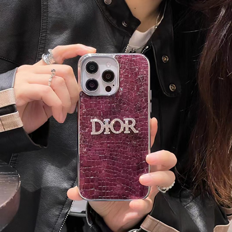 Dior iPhone 15 Pro max 14 Case Back Cover coque 