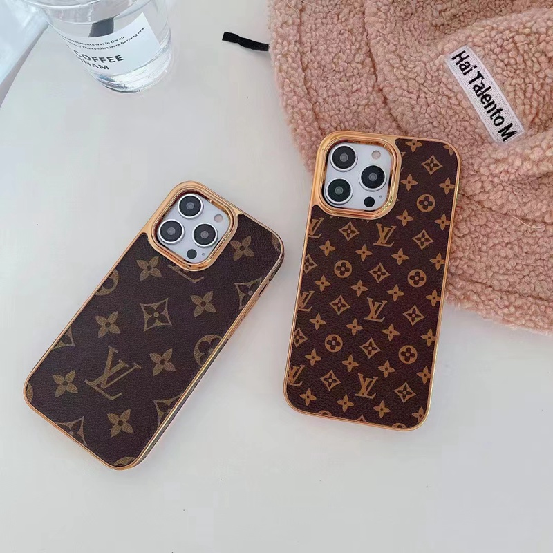 Lv Luxury designer iPhone 15 14 case coque