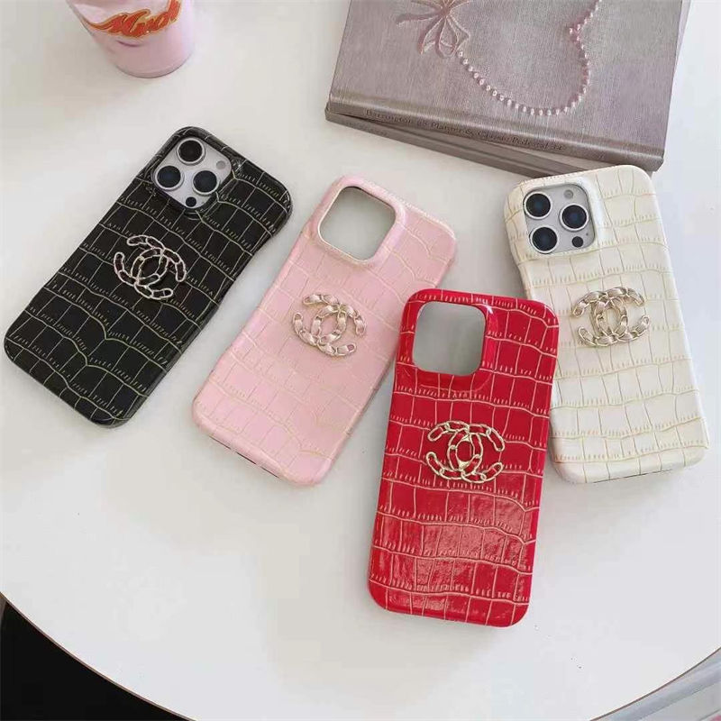 Chanel iPhone 16 15 Pro max 14 13 Case Back Cover coque