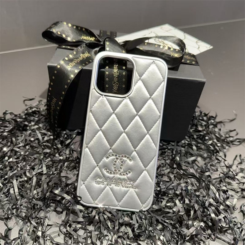 Chanel iPhone13/14/15 16 Pro Max Wallet Flip Case