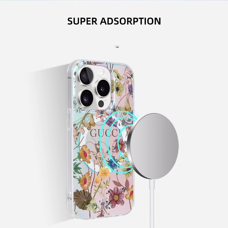 Gucci Luxury designer iPhone 16 15 Pro max 14 13 Case Back Cover