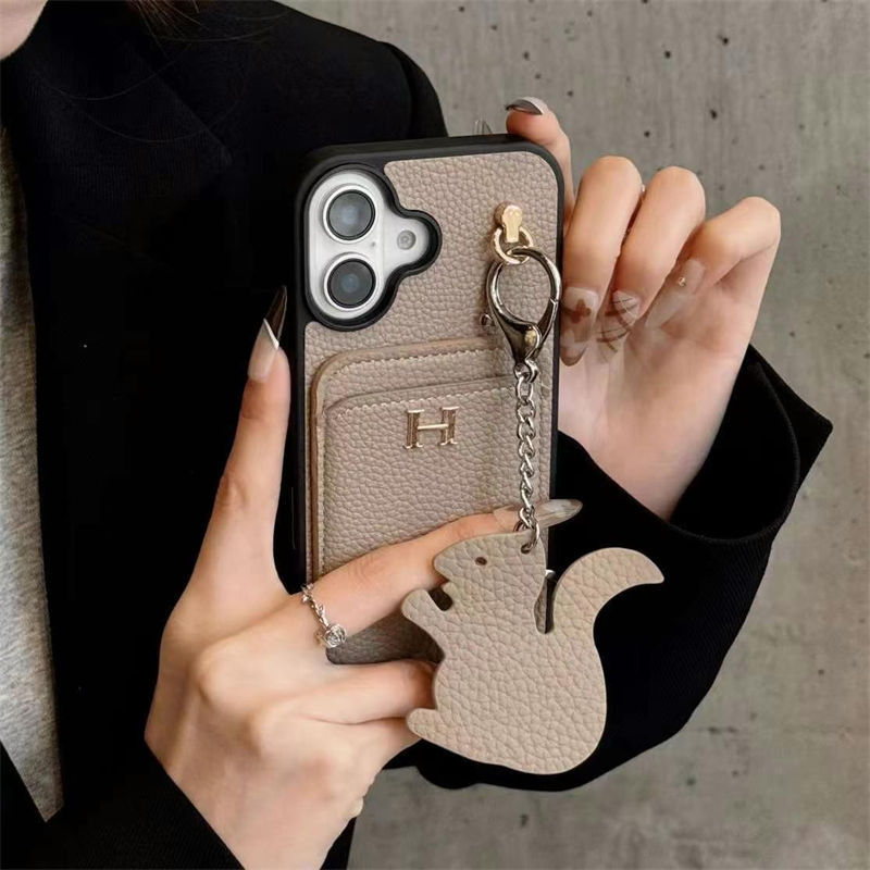 HERMES iPhone 16 15 Pro max 14 13 Case Back Cover 