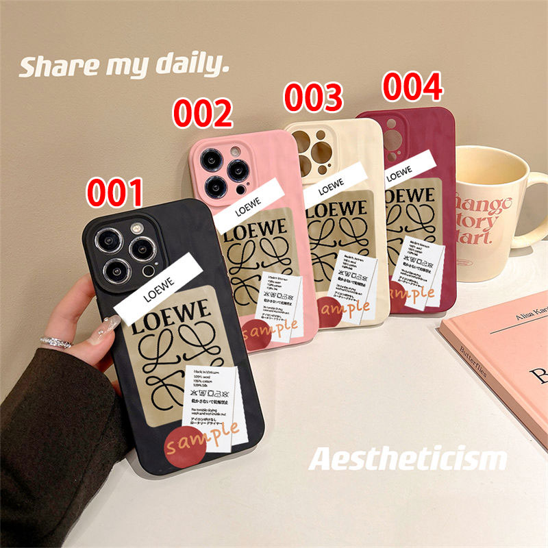 loewe Case original luxury fake case iphone16 pro max 