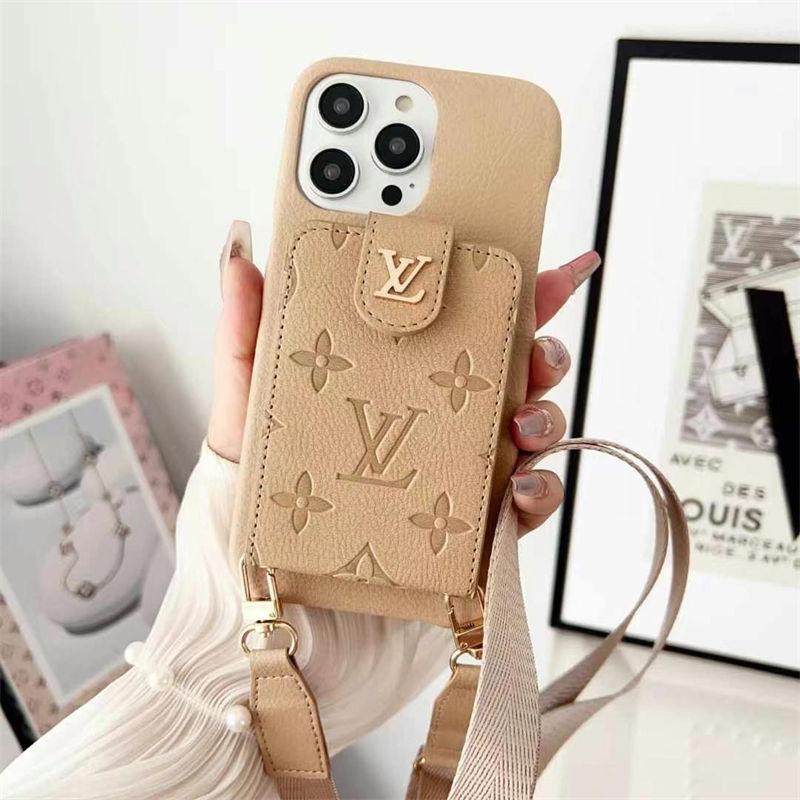 LV iPhone 16 15 Pro max 14 13 Case Back Cover