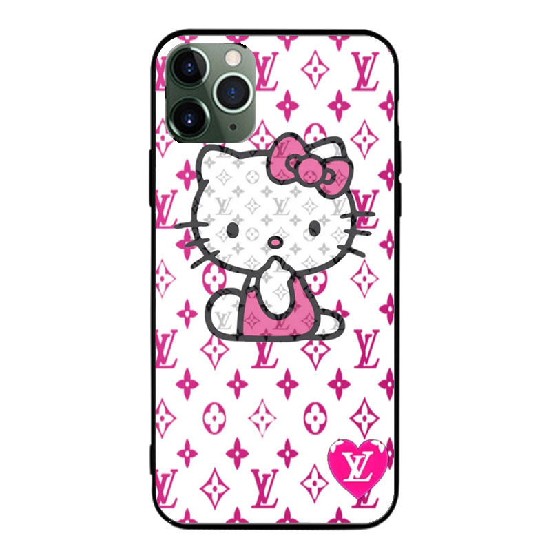LV Fashion Brand iphone 15 16 pro max Full Cover housse