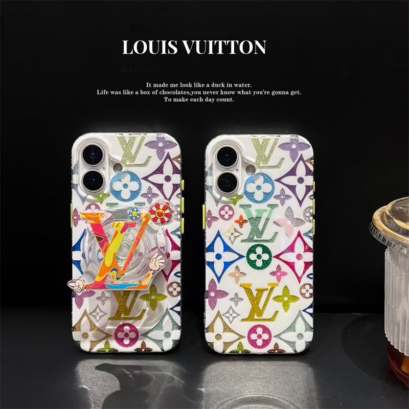Louis Vuitton Luxury iPhone 16e 15 Pro max 14 13 Case Back