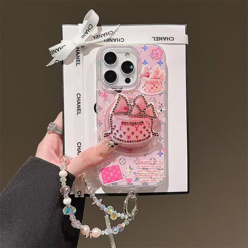 Chanel iPhone 16e/13/14/15 16 Pro Max Wallet Flip Case